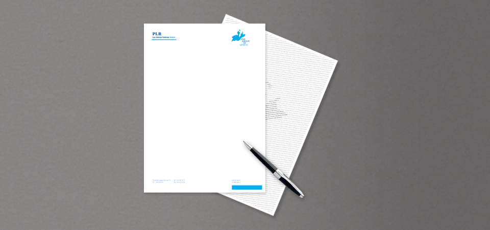 Overview of the letterhead