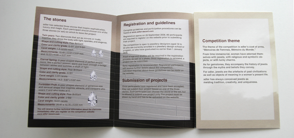 Overview of the leaflet