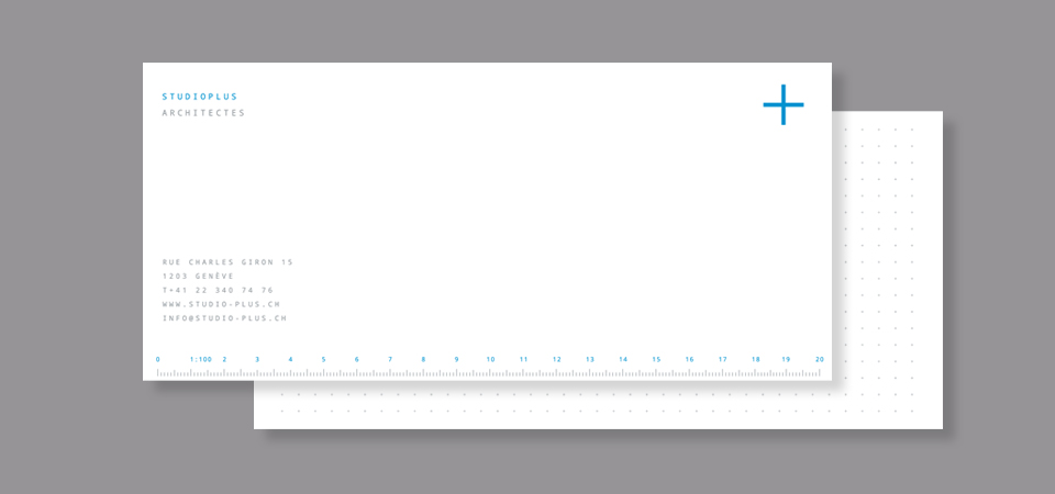 identité visuelle sur les cartes de compliments