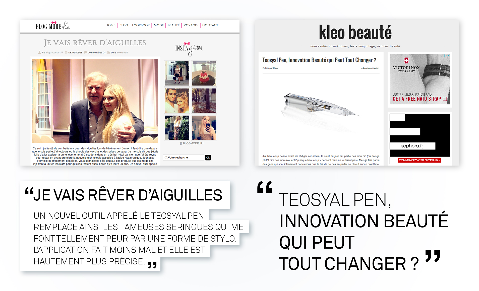 Autres articles sur le Teosyal Pen