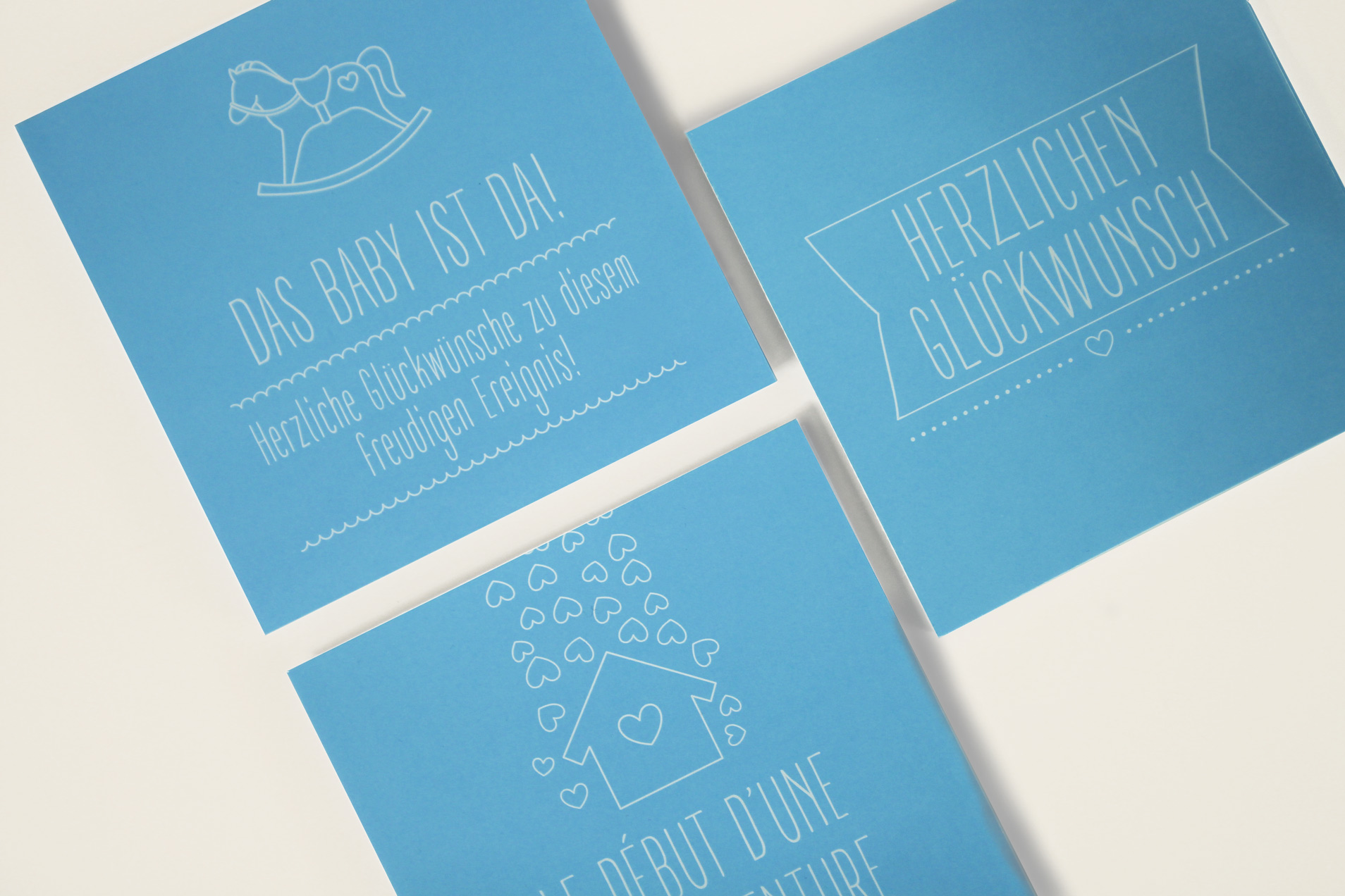 aptaclub's branding for congratulation cards