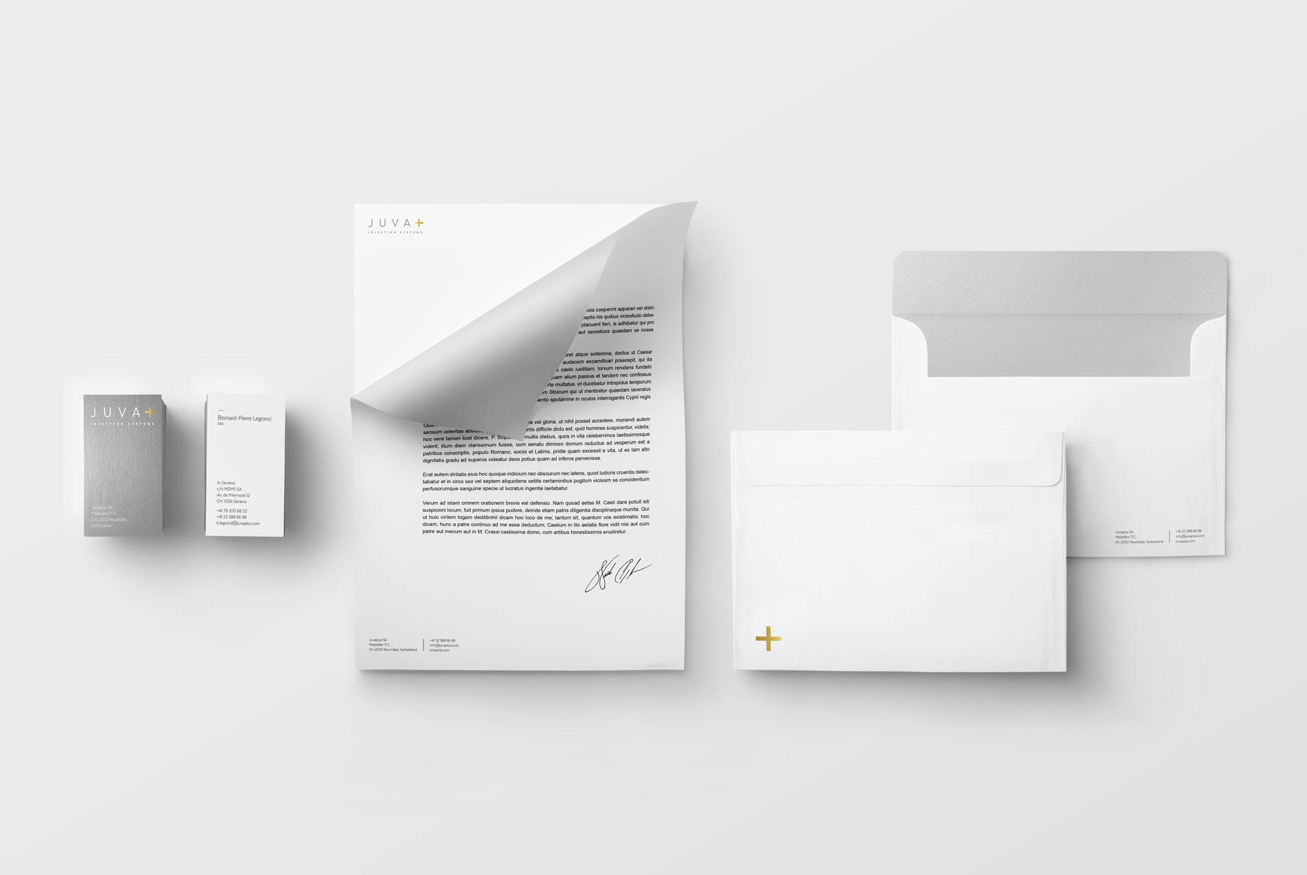 Corporate stationery overview