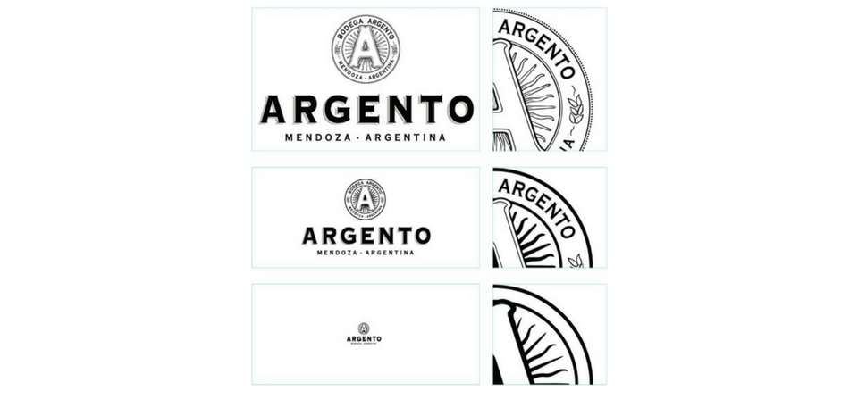 Logo responsive: l'exemple de Argento