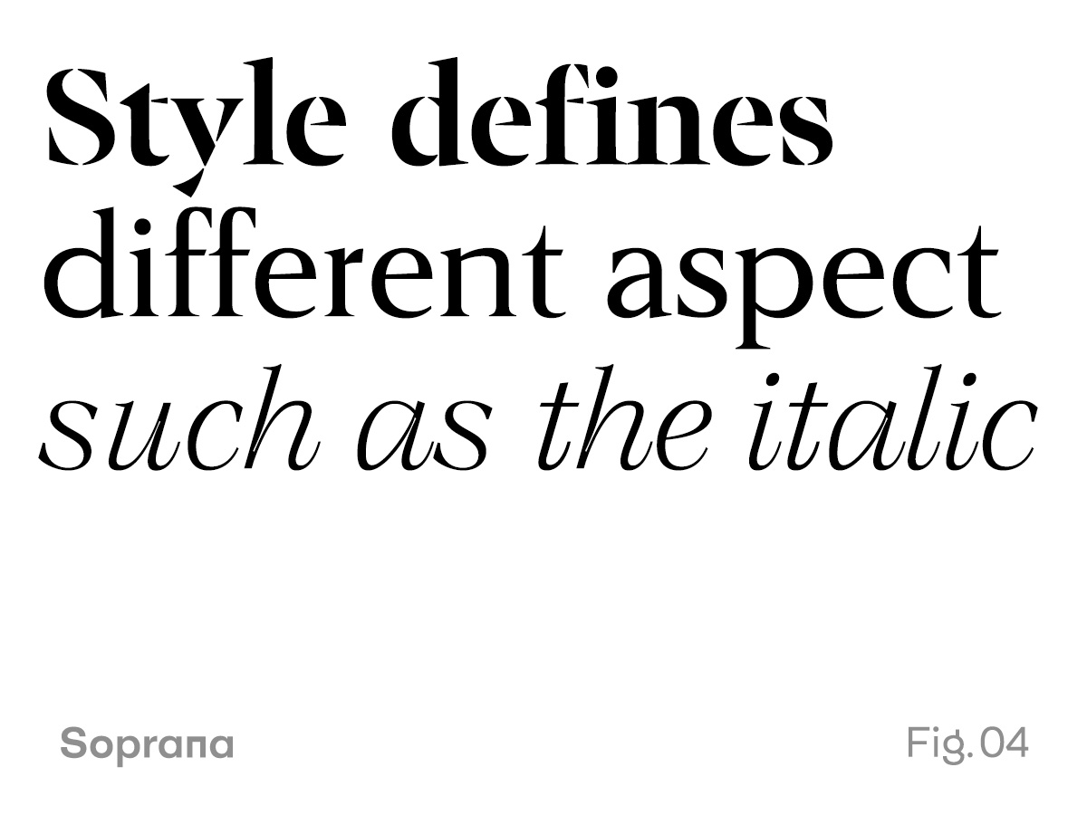What's style in Type Design?
