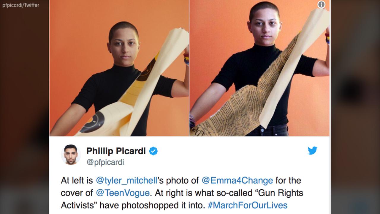 Know your enemy: seven types of fake news to better understand and fight disinformation 11 Fake news: a picture of Emma Gonzalez is manipulated to attack her behavior and opinions